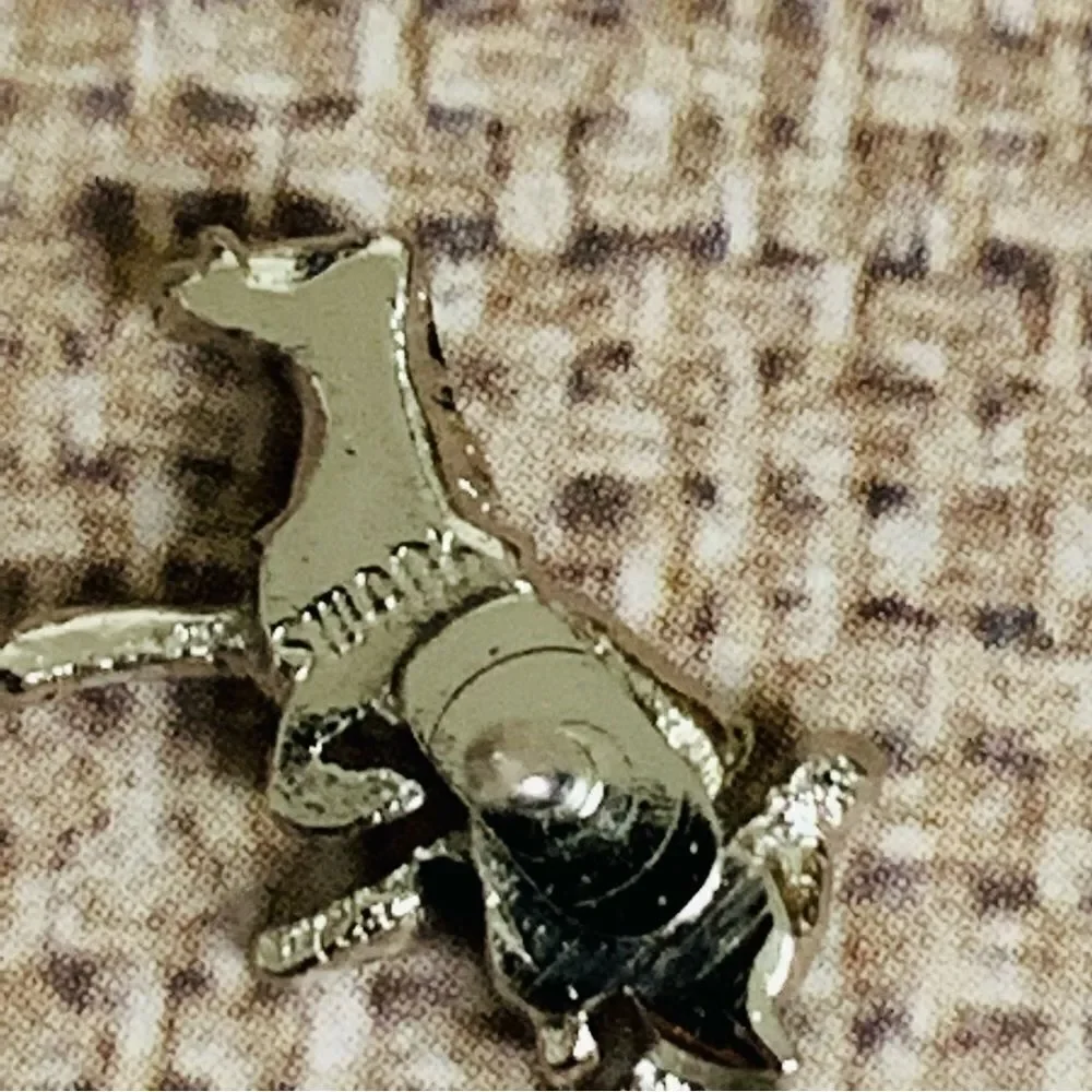 Swank Silver Vintage‎ Chariot Horse Driver Tie Pin